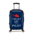 Trust Me I m a Pilot (Helicopter) Designed Cabin Size Luggages Supply