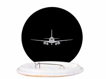 Sukhoi Superjet 100 Silhouette Designed Pins For Discount