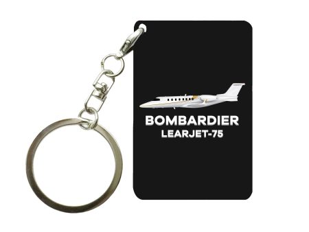 The Bombardier Learjet 75 Designed Key Chains Online now