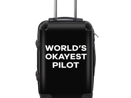 World s Okayest Pilot Designed Cabin Size Luggages on Sale