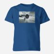 Super Cool Airliner Jet Engine Designed Children T-Shirts Supply