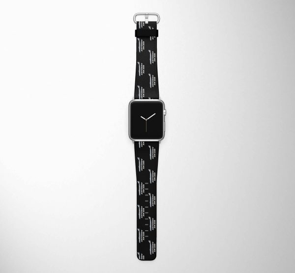 The Antonov AN-225 Designed Leather Apple Watch Straps For Sale