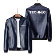 Technic Designed PU Leather Jackets Cheap