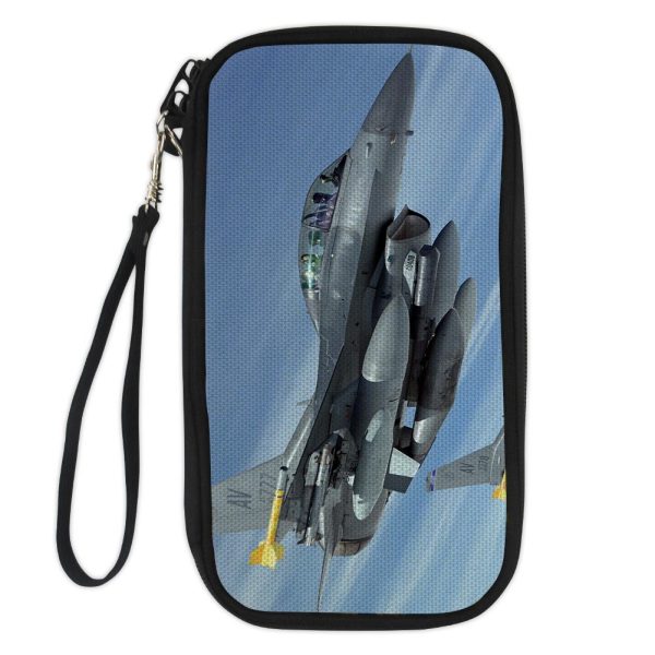 Two Fighting Falcon Designed Travel Cases & Wallets Online now