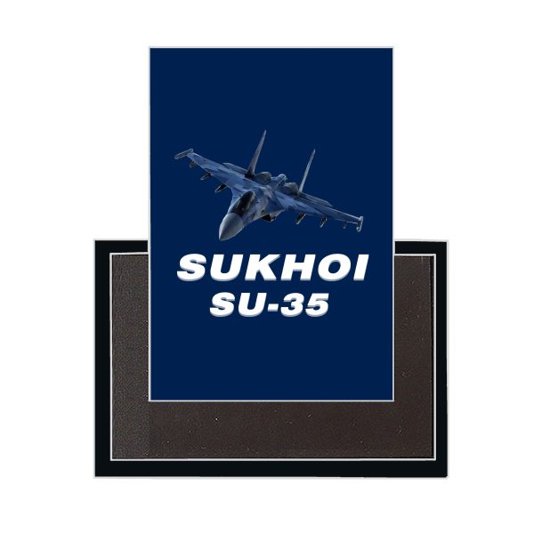 The Sukhoi SU-35 Designed Magnets Fashion