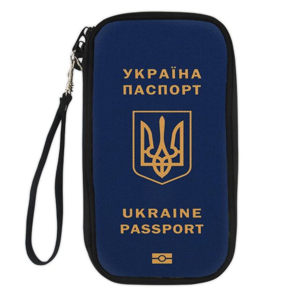 Ukraine Passport Designed Travel Cases & Wallets For Cheap