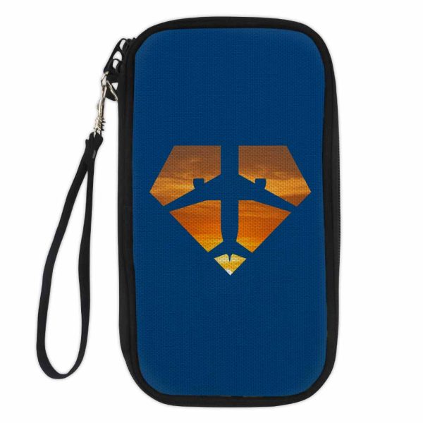 Supermen of The Skies (Sunset) Designed Travel Cases & Wallets Fashion