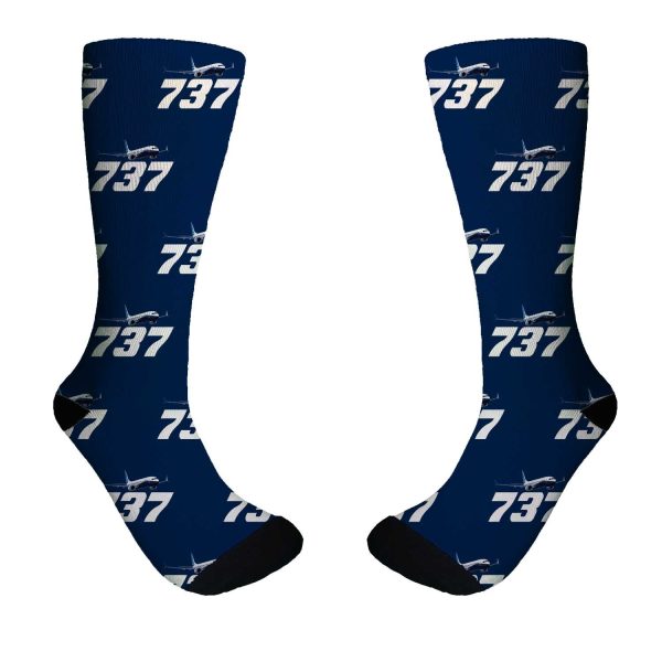 Super Boeing 737-800 Designed Socks Discount