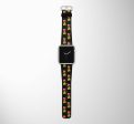 Flat Colourful 747 Designed Leather Apple Watch Straps on Sale