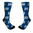 Super Boeing 737+Text Designed Socks Discount