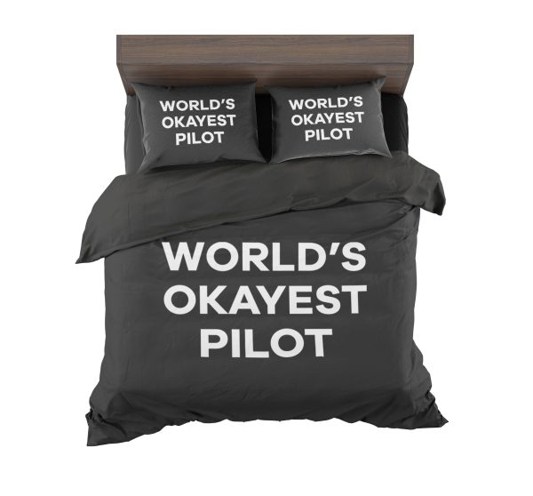 World s Okayest Pilot Designed Bedding Sets Online Hot Sale