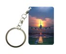 Super Boeing 747 Landing During Sunset Designed Key Chains Online now