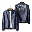 The Airbus A330neo Designed PU Leather Jackets on Sale