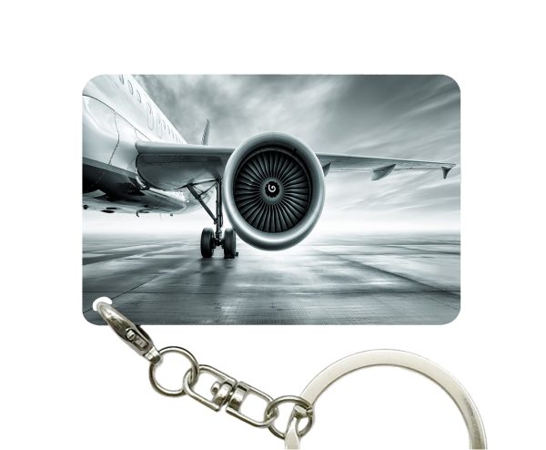 Super Cool Airliner Jet Engine Designed Key Chains Fashion