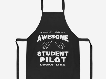 Student Pilot Designed Kitchen Aprons on Sale