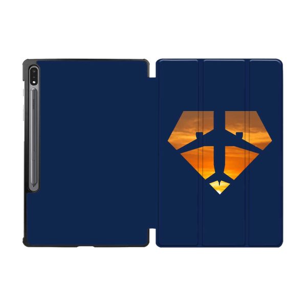 Supermen of The Skies (Sunset) Designed Samsung Tablet Cases Cheap