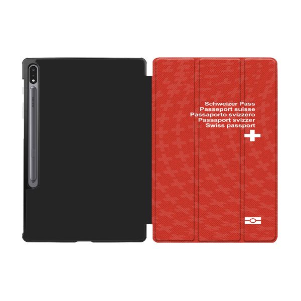 Switzerland Passport Designed Samsung Tablet Cases Sale