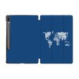 World Map (Text) Designed Samsung Tablet Cases For Discount