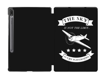 The Sky is not the limit, It s my playground Designed Samsung Tablet Cases For Sale