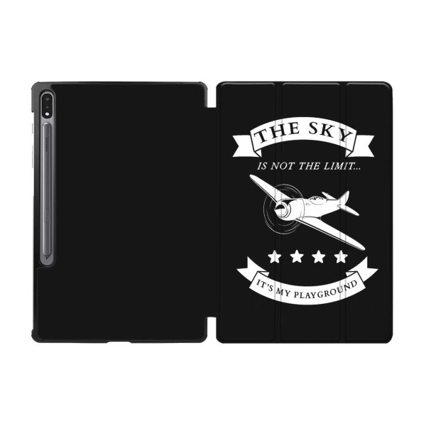 The Sky is not the limit, It s my playground Designed Samsung Tablet Cases For Sale