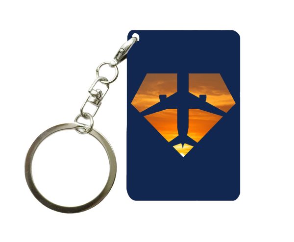 Supermen of The Skies (Sunset) Designed Key Chains Supply