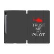 Trust Me I m a Pilot (Helicopter) Designed Samsung Tablet Cases on Sale