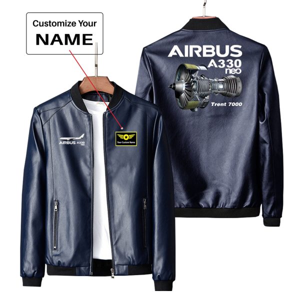 The Airbus A330neo Designed PU Leather Jackets on Sale