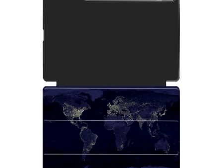 World Map From Space Designed Samsung Tablet Cases Fashion