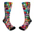 World Flags Designed Socks Discount