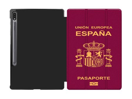 Spain Passport Designed Samsung Tablet Cases For Cheap