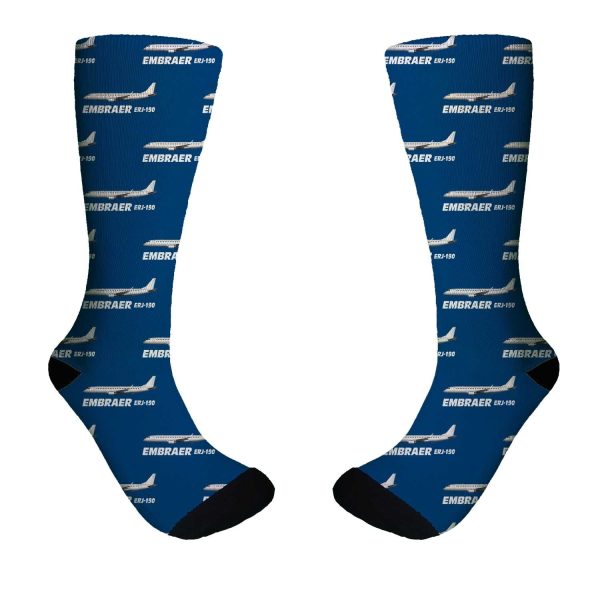 The Embraer ERJ-190 Designed Socks Online