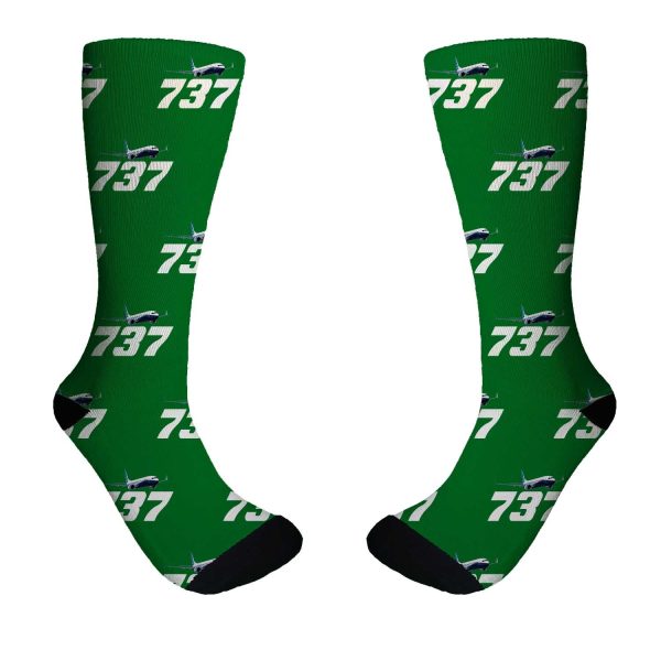 Super Boeing 737-800 Designed Socks Discount