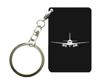 Sukhoi Superjet 100 Silhouette Designed Key Chains on Sale