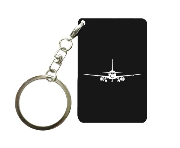 Sukhoi Superjet 100 Silhouette Designed Key Chains on Sale