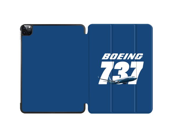 Super Boeing 737+Text Designed iPad Cases Online