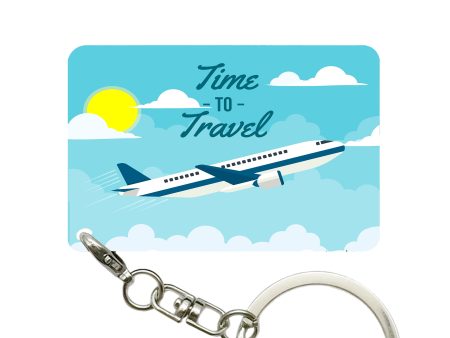 Time to Travel Designed Key Chains Sale