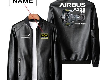 The Airbus A330neo Designed PU Leather Jackets on Sale