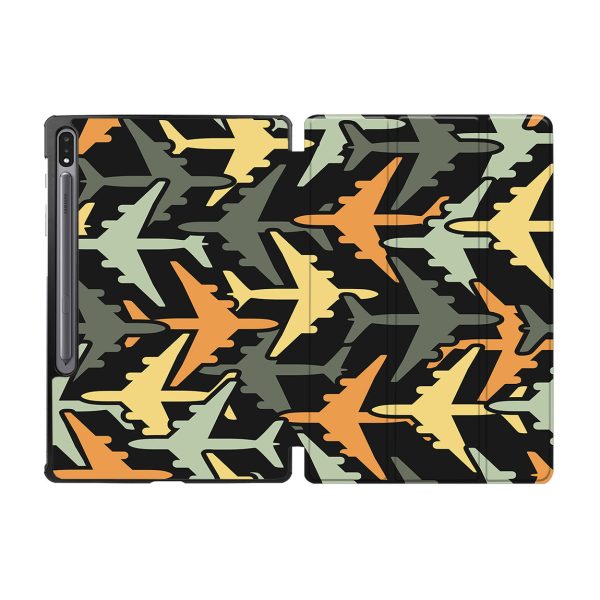 Volume 2 Super Colourful Airplanes Designed Samsung Tablet Cases Fashion