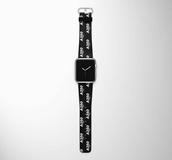 Super Airbus A350 Designed Leather Apple Watch Straps Cheap