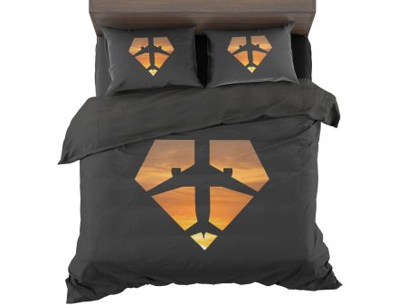 Supermen of The Skies (Sunset) Designed Bedding Sets Discount