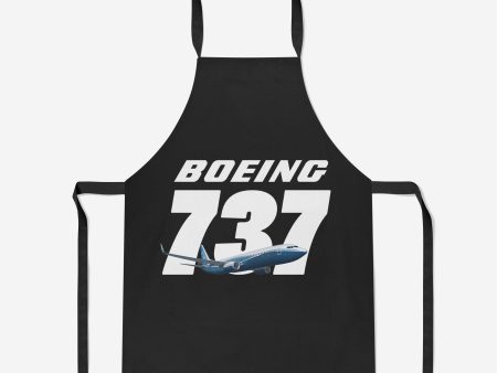 Super Boeing 737+Text Designed Kitchen Aprons Supply