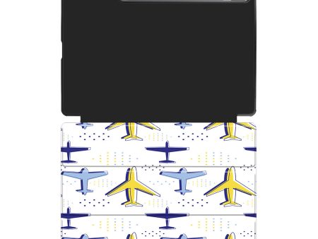 Very Colourful Airplanes Designed Samsung Tablet Cases For Cheap