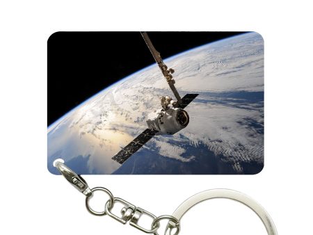 World View from Space Designed Key Chains Cheap