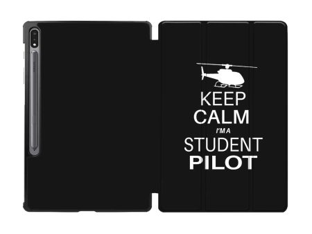 Student Pilot (Helicopter) Designed Samsung Tablet Cases Sale