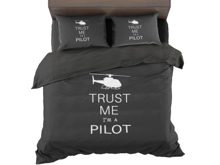 Trust Me I m a Pilot (Helicopter) Designed Bedding Sets Online Hot Sale