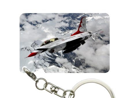 US AirForce Show Fighting Falcon F16 Designed Key Chains Hot on Sale