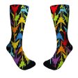 Super Colourful Airplanes Designed Socks For Sale