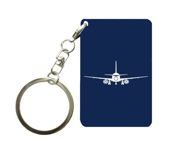 Sukhoi Superjet 100 Silhouette Designed Key Chains on Sale