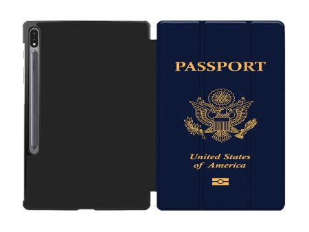 USA Passport Designed Samsung Tablet Cases Online Hot Sale