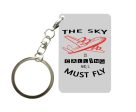 The Sky is Calling and I Must Fly Designed Key Chains Fashion